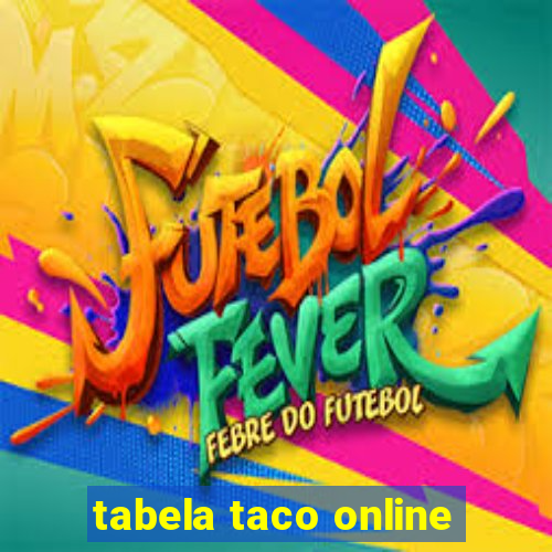 tabela taco online